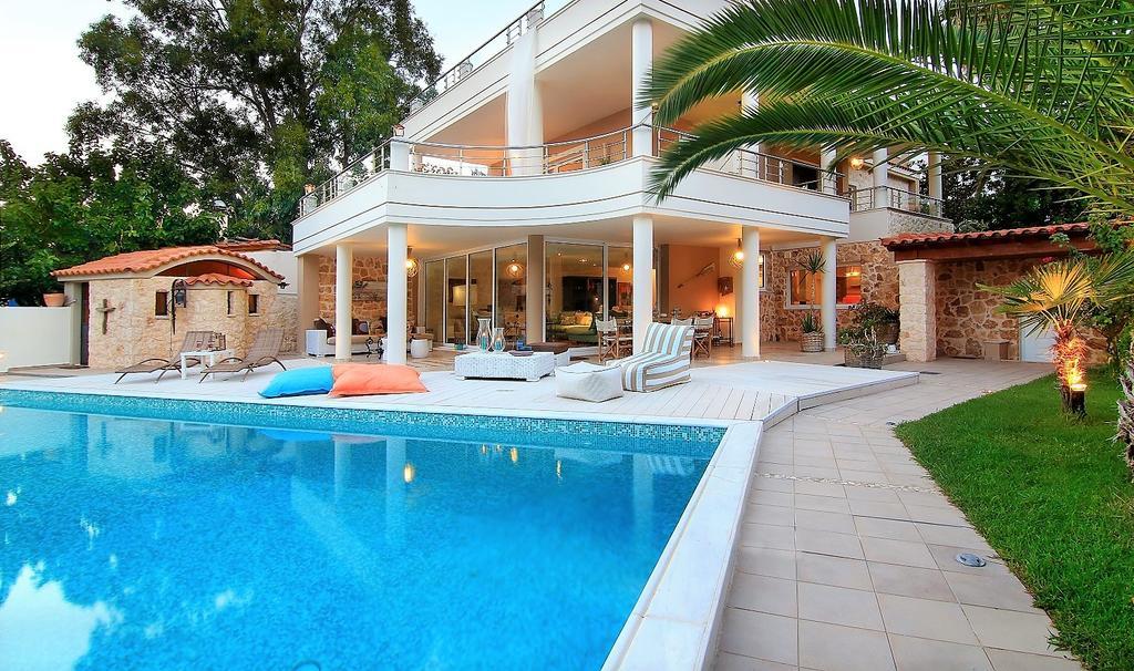 Luxury Villa Sea Melody Παλαιά Φώκαια Εξωτερικό φωτογραφία